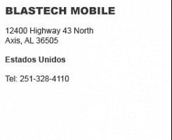 Blastech Mobile Axis